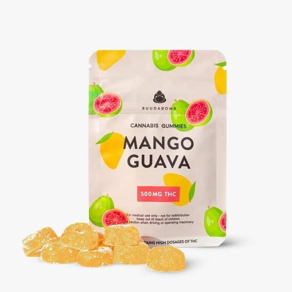 newmarket weed delivery - 500mg Mango Guava Buudabomb