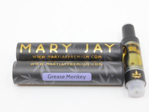 0.5ml Grease Monkey Vape for weed delivery in Bradford