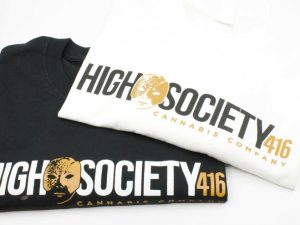High Society 416 Online Dispensary Branded T-Shirt
