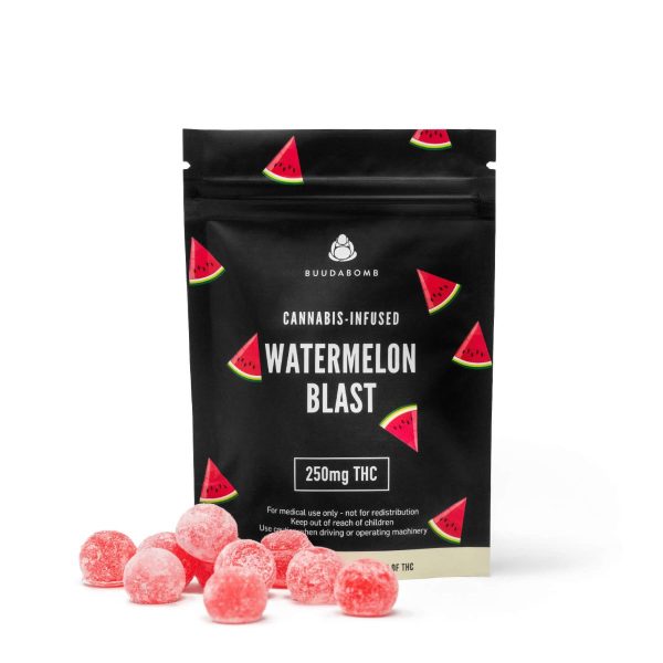 buudabomb watermelon blast 250mg from vaughan dispensary